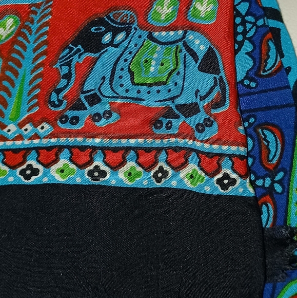 ELEPHANT TROPICAL PRINT FULL SIZE SARONG … - Picture 6 of 6